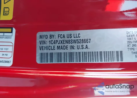 2025 Jeep Wrangler 4-Door Sahara 4X4 from USA, damaged, VIN 1C4PJXEN8SW528667